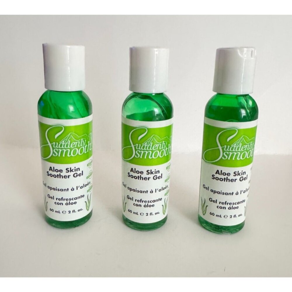 Suddenly Smooth Aloe Skin Soother Gel 2 fl oz Travel Size Sealed